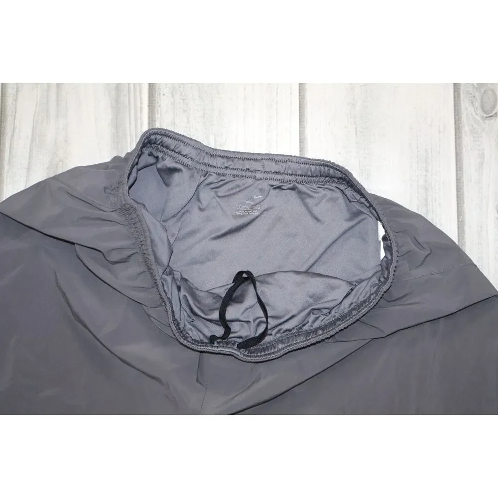 Nike Dri-FIT Athletic Running Shorts Lined Gray/Blue XL (RN# 56323 CA# 05553)